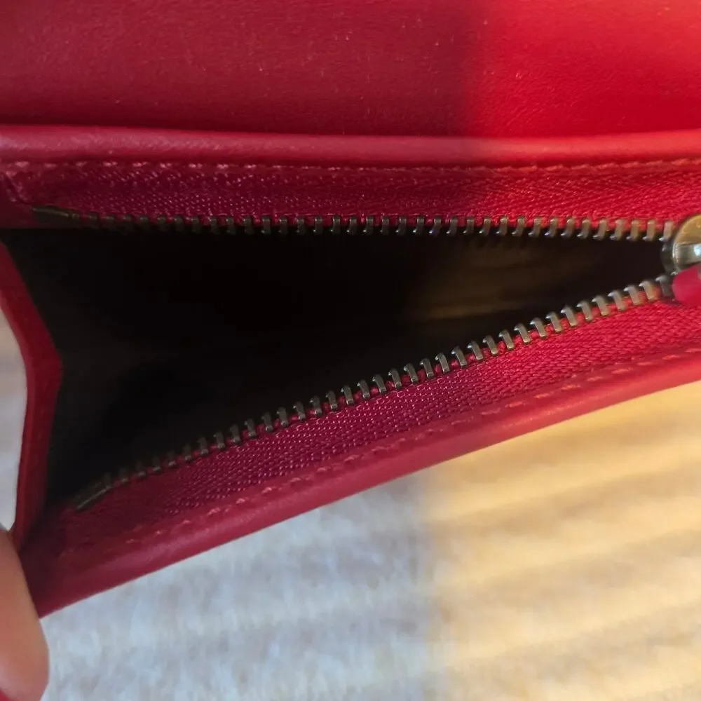 Gucci Queen Margaret Leather Card Case Wallet - NWT